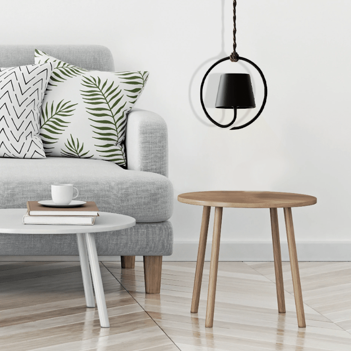 Lampa wisząca z minimalistycznym charakterem