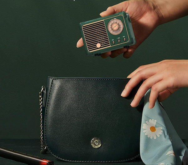 Stylowy głośnik Bluetooth z nutą przeszłości