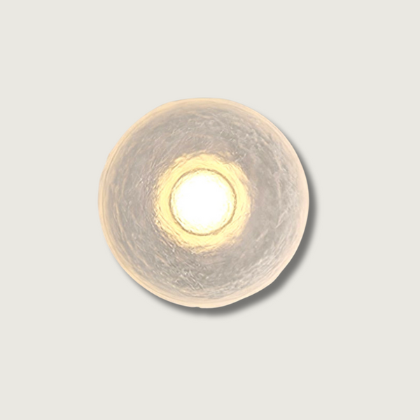 Żywiczna Lampa na Ścianę o Artystycznym Charakterze