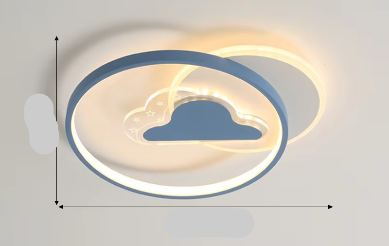 Magiczny Żyrandol LED dla Dzieci z Regulacją Natężenia