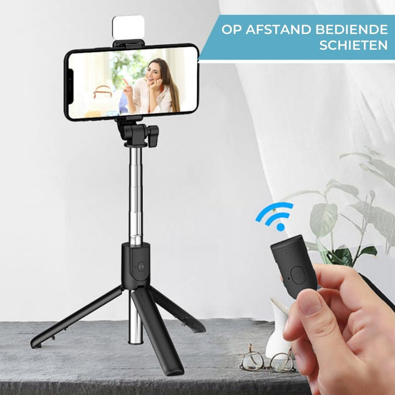 Bezprzewodowy Selfie Stick Lekki i Wytrzymały