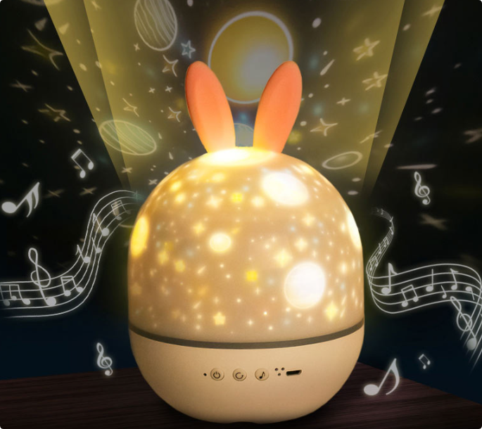 Projektor Nocnego Nieba dla Spokojnego Snu Dziecka