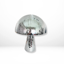 Błyszcząca grzybowa lampa dla wyjątkowego klimatu
