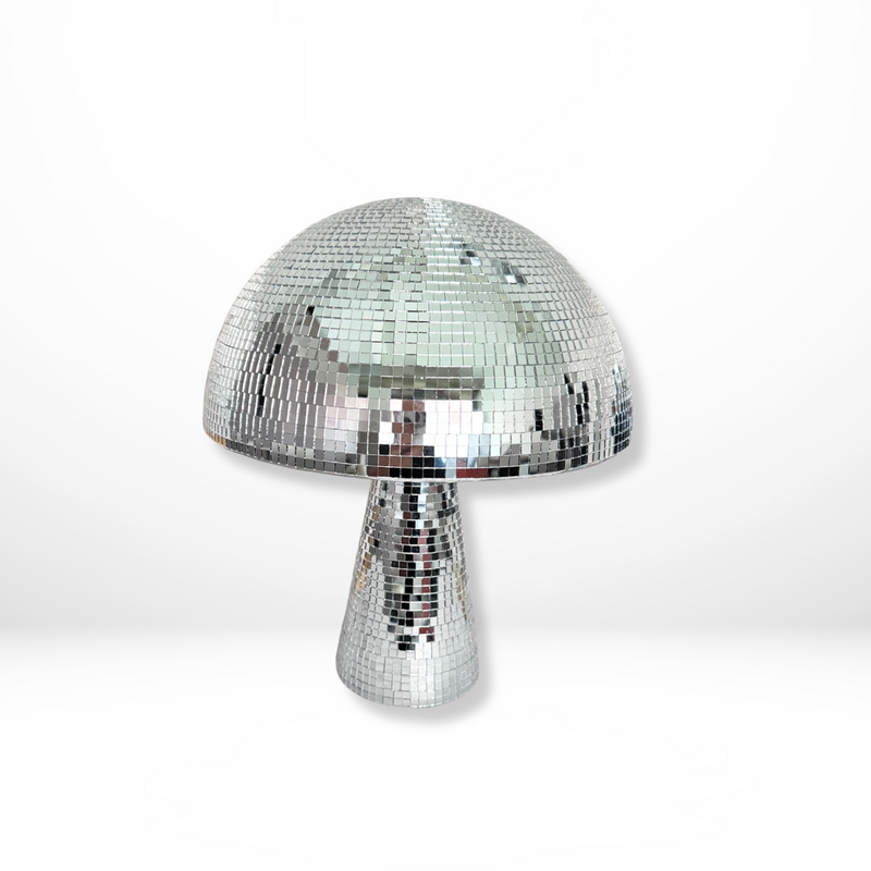 Błyszcząca grzybowa lampa dla wyjątkowego klimatu