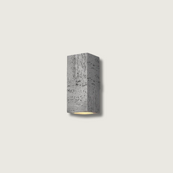Cementowy Kinkiet Ścienny z Minimalistyczną Estetyką Wabi-Sabi