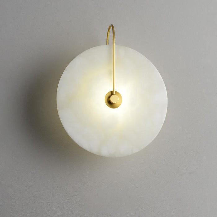 Alabastrowa Lampa LED na Ścianę – Elegancja i Spokój w Świetle