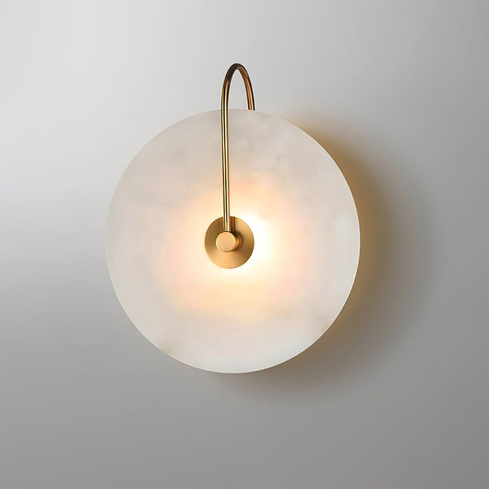 Alabastrowa Lampa LED na Ścianę – Elegancja i Spokój w Świetle
