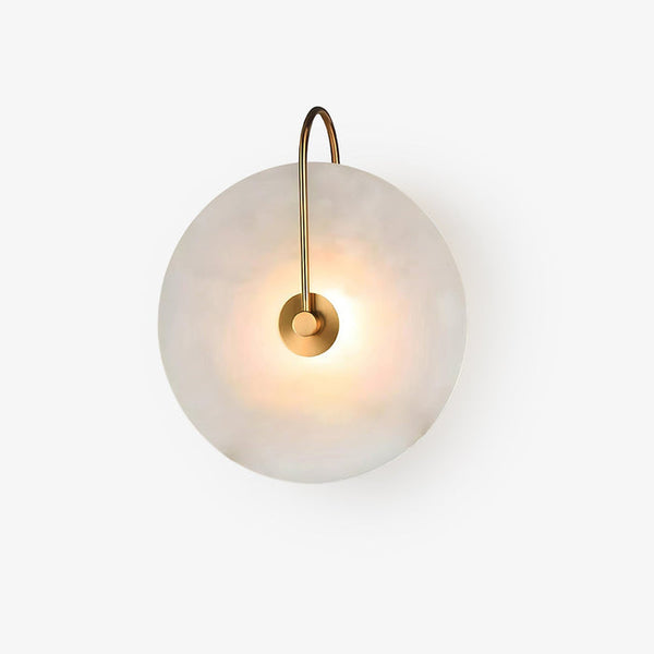 Alabastrowa Lampa LED na Ścianę – Elegancja i Spokój w Świetle