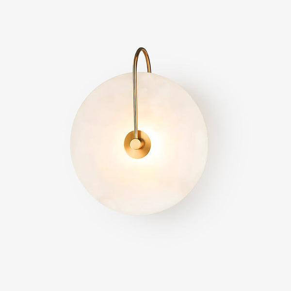 Alabastrowa Lampa LED na Ścianę – Elegancja i Spokój w Świetle