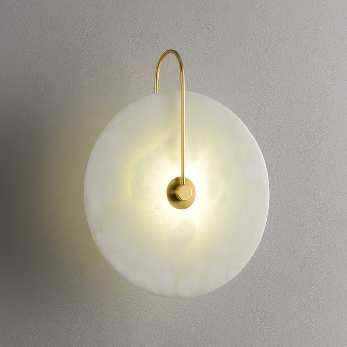 Alabastrowa Lampa LED na Ścianę – Elegancja i Spokój w Świetle