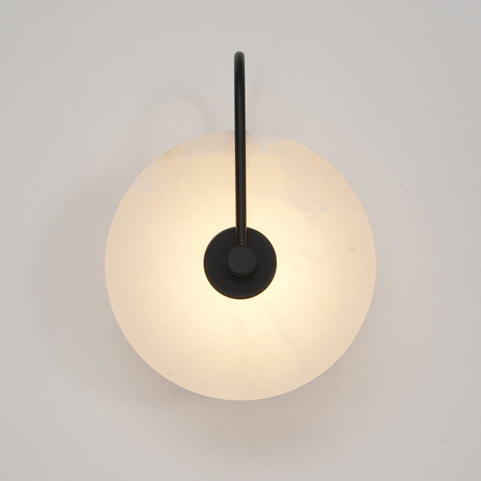 Alabastrowa Lampa LED na Ścianę – Elegancja i Spokój w Świetle