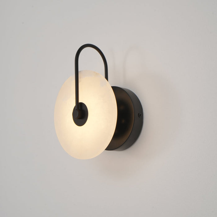 Alabastrowa Lampa LED na Ścianę – Elegancja i Spokój w Świetle