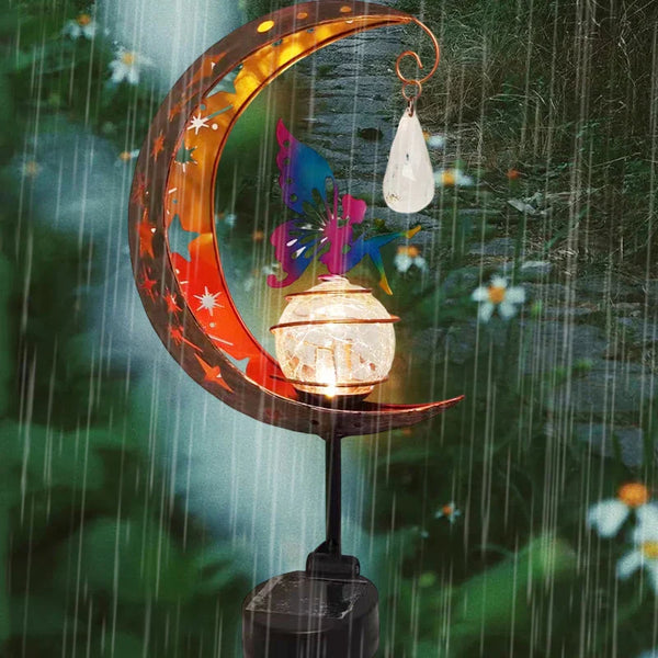 Księżycowy Blask Solarna lampa do ogrodu