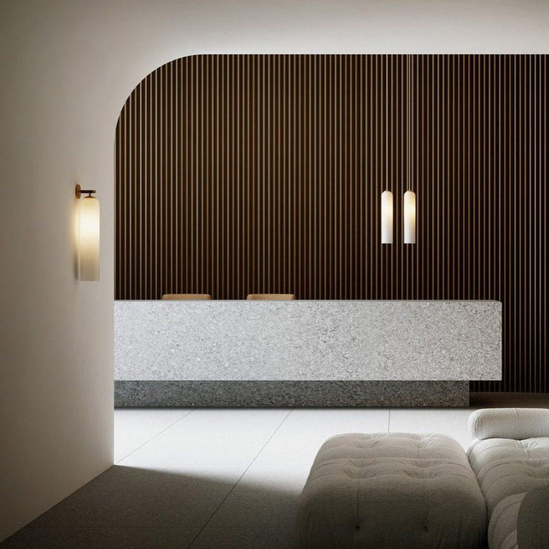 Luksusowa Lampa Ścienna z Przezroczystym Szkłem