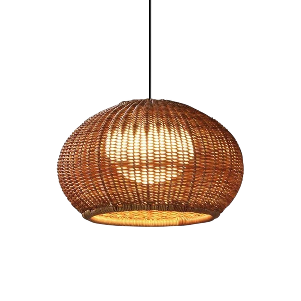 Bambusowa Lampa Wisząca z Regulowaną Wysokością do Salonu i Jadalni – Naturalny Materiał, Stylowy Design, Idealna Nad Stół 0