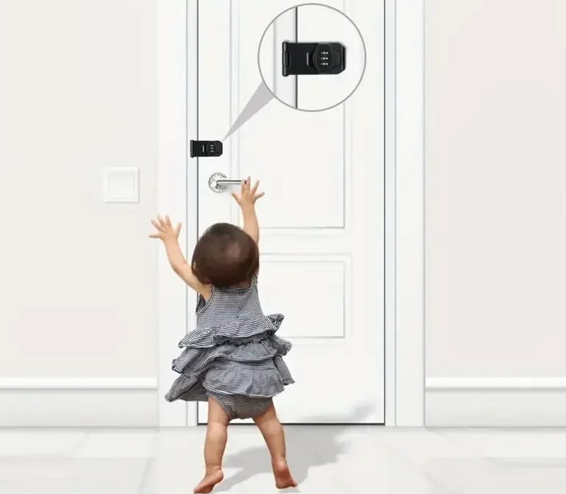 Bezkluczykowy Zamek Szyfrowy z Cynku i Żelaza – Trwałe i Wygodne Rozwiązanie Zabezpieczające 1