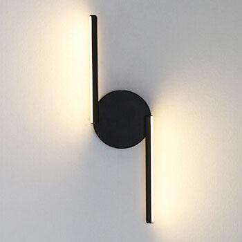 Zakrzywiona Lampa Ścienna z Aluminium w Nowoczesnym Stylu