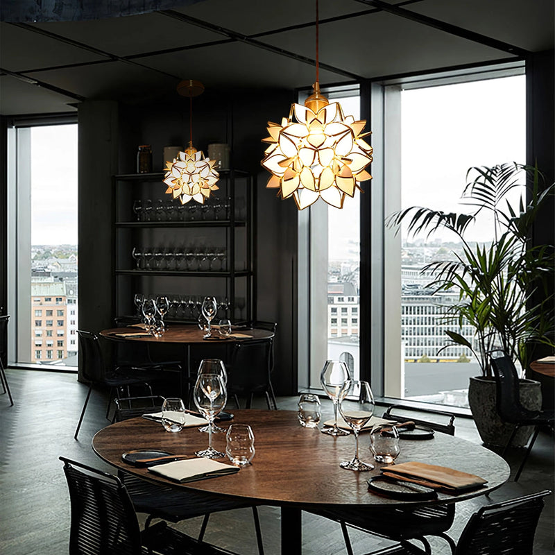 Lampa Wisząca z Naturalnym Akcentem