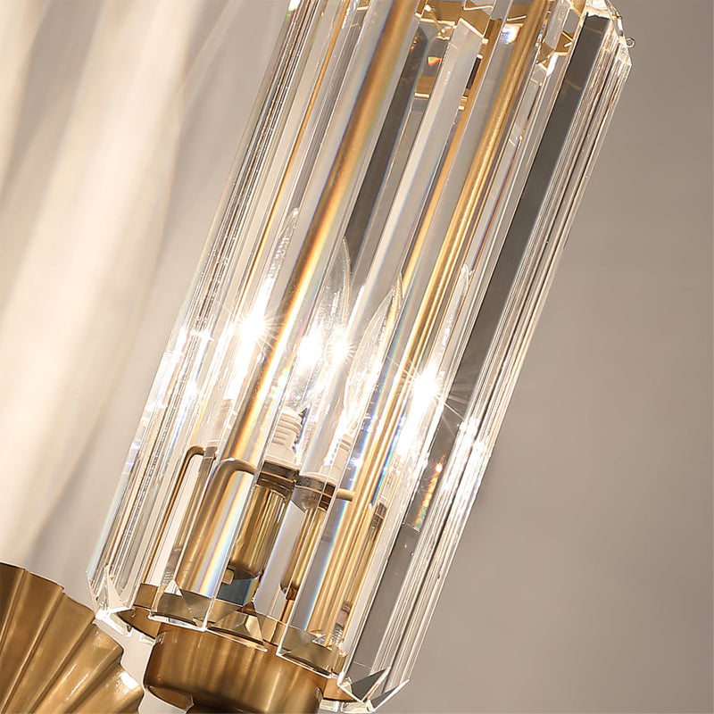 Klasyczna Lampa Ścienna w Kształcie Cylindra do Stylowych Wnętrz