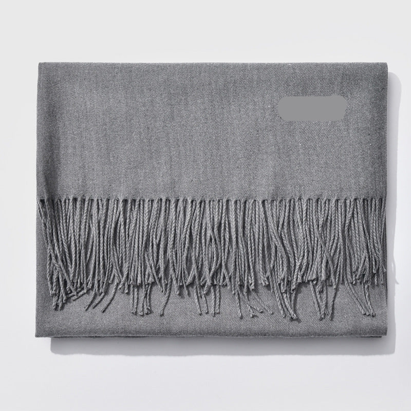 Ciepły Damski Szalik w Klasycznym Stylu – Elegancki Dodatek na Zimę 10