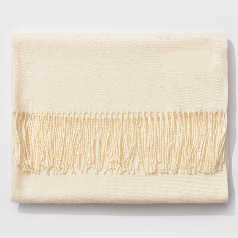 Ciepły Damski Szalik w Klasycznym Stylu – Elegancki Dodatek na Zimę 14