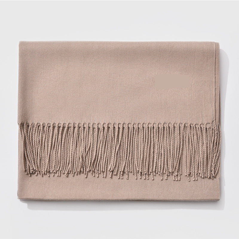 Ciepły Damski Szalik w Klasycznym Stylu – Elegancki Dodatek na Zimę 16