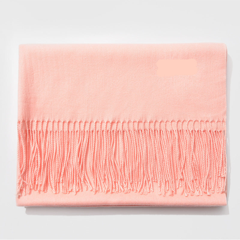 Ciepły Damski Szalik w Klasycznym Stylu – Elegancki Dodatek na Zimę 17