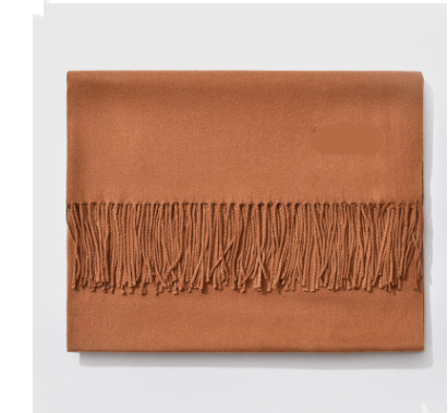 Ciepły Damski Szalik w Klasycznym Stylu – Elegancki Dodatek na Zimę 1