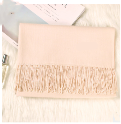 Ciepły Damski Szalik w Klasycznym Stylu – Elegancki Dodatek na Zimę 24