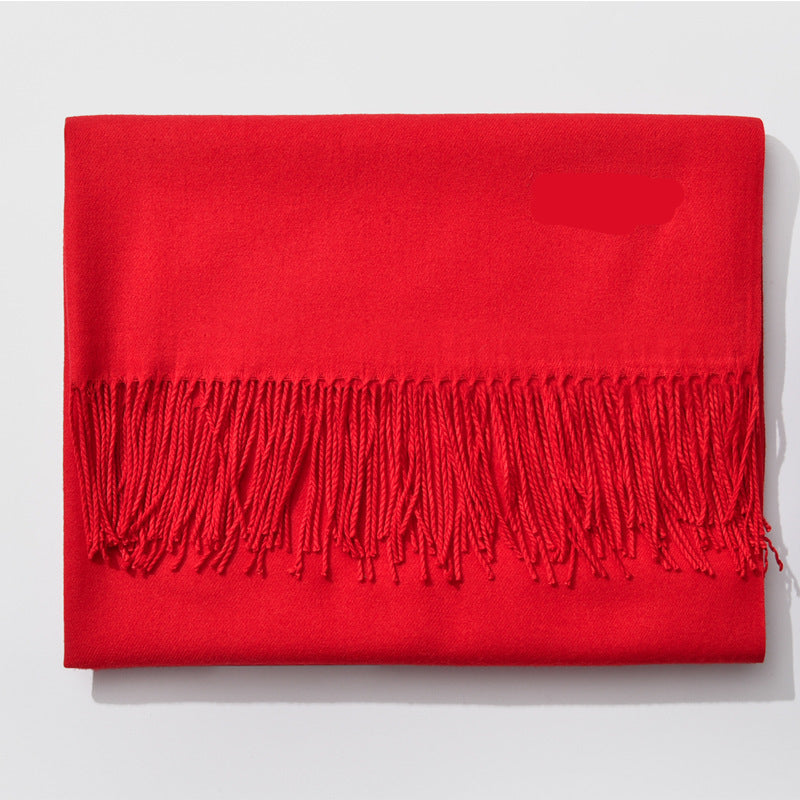 Ciepły Damski Szalik w Klasycznym Stylu – Elegancki Dodatek na Zimę 4