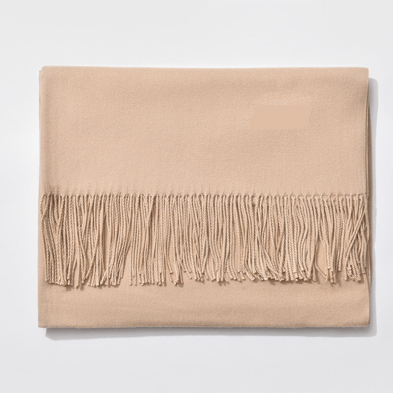 Ciepły Damski Szalik w Klasycznym Stylu – Elegancki Dodatek na Zimę 8