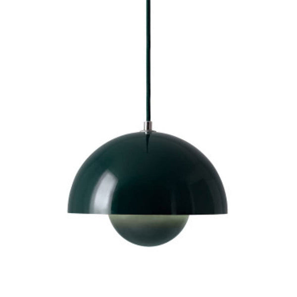 Nowoczesna Lampa Wisząca z Roślinnym Akcentem i Efektem Aurory