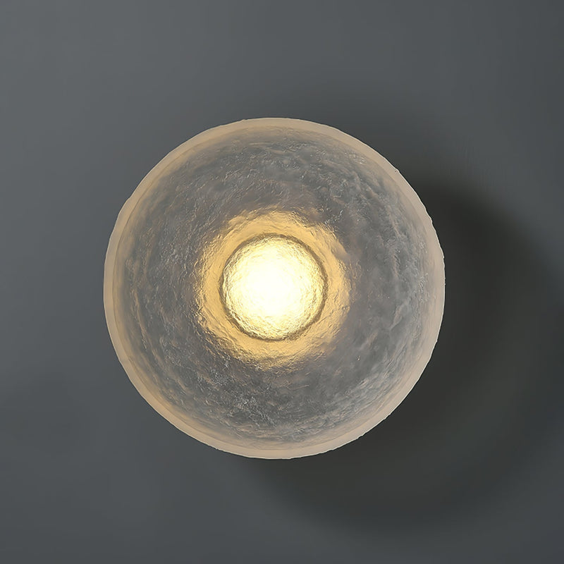 Żywiczna Lampa na Ścianę o Artystycznym Charakterze