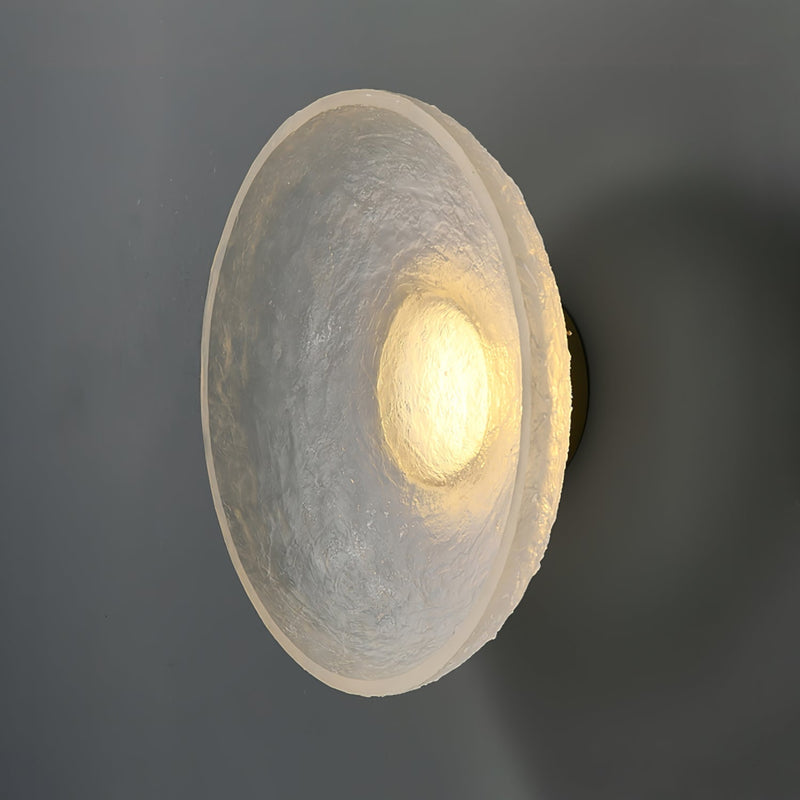 Żywiczna Lampa na Ścianę o Artystycznym Charakterze