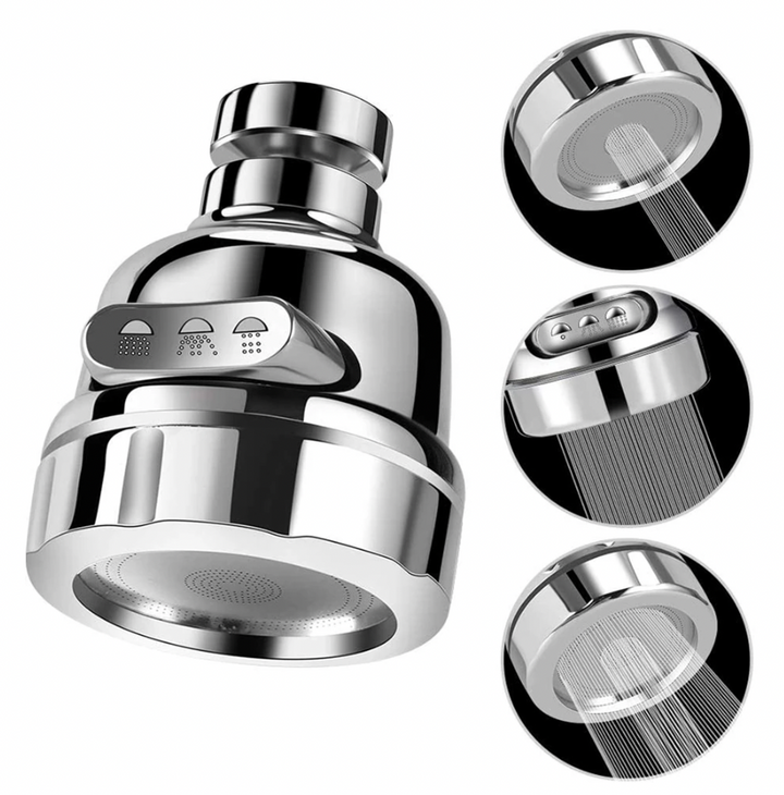 Obrotowy Kran z Dyfuzorem i Filtrem Oszczędzającym Wodę