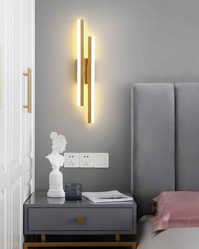 Stylowa Lampa LED na Ścianę dla Minimalistycznych Przestrzeni