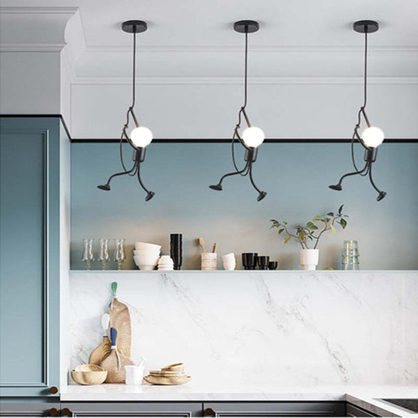 Designerska lampa ścienna w stylu industrialnym do salonu i biura