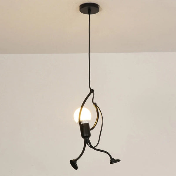 Designerska lampa ścienna w stylu industrialnym do salonu i biura