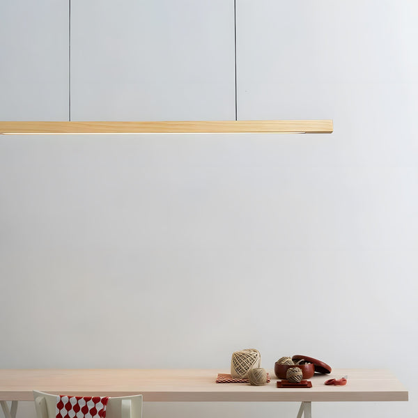 Artystyczna Lampa z Litego Drewna Dębowego