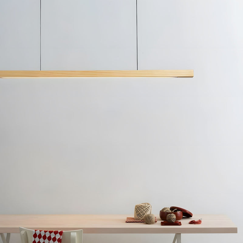 Artystyczna Lampa z Litego Drewna Dębowego