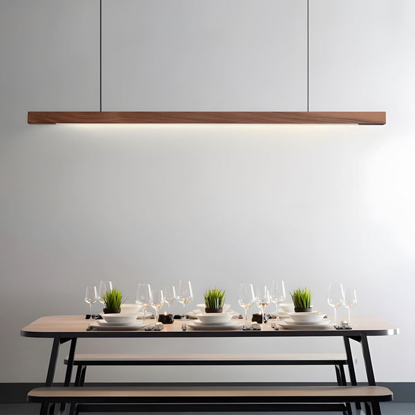 Artystyczna Lampa z Litego Drewna Dębowego