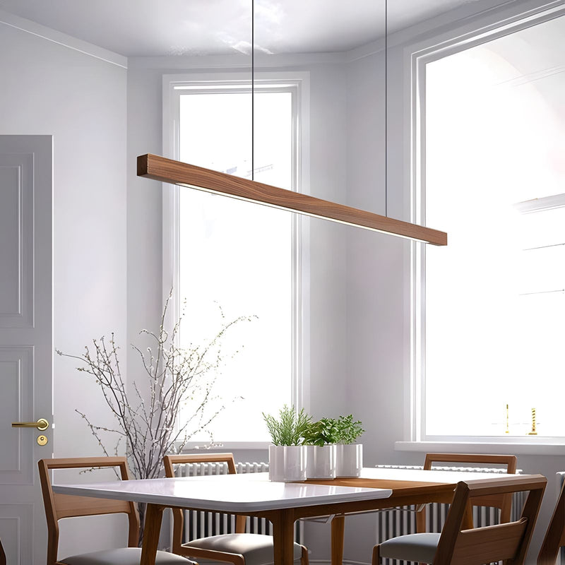 Artystyczna Lampa z Litego Drewna Dębowego