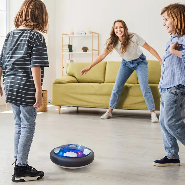 Pływająca piłka nożna z oświetleniem LED i bezpieczną piankową konstrukcją