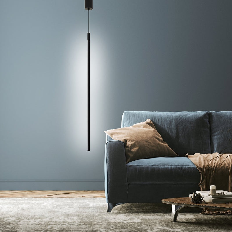 Nowoczesna lampa wisząca LED z zdalnym sterowaniem