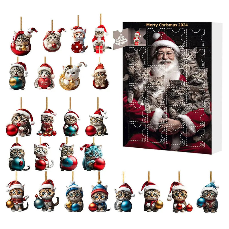 Kalendarz adwentowy z jamnikiem 2024 – 24 dni odliczania do świąt Bożego Narodzenia z zabawnymi postaciami dla miłośników psów 6