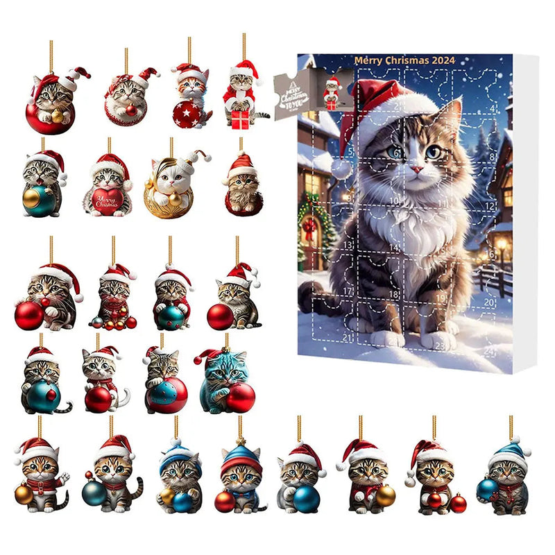 Kalendarz adwentowy z jamnikiem 2024 – 24 dni odliczania do świąt Bożego Narodzenia z zabawnymi postaciami dla miłośników psów 7