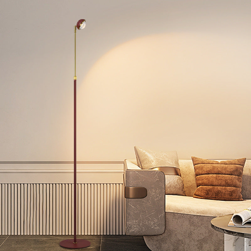 Lampa Podłogowa LED z Regulacją Jasności – Elegancki Design Bambusowy 2