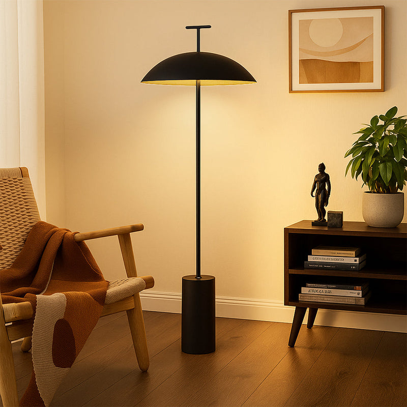 Lampa Podłogowa Monolith Czarna z Minimalistycznym Designem – Nowoczesna Lampa Stojąca do Jadalni i Salonu 3