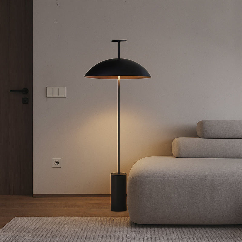 Lampa Podłogowa Monolith Czarna z Minimalistycznym Designem – Nowoczesna Lampa Stojąca do Jadalni i Salonu 5