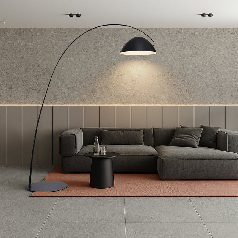 Lampa Podłogowa w Stylu Skandynawskim z Regulowaną Wysokością i Ciepłym Światłem LED – Idealna do Czytania 1